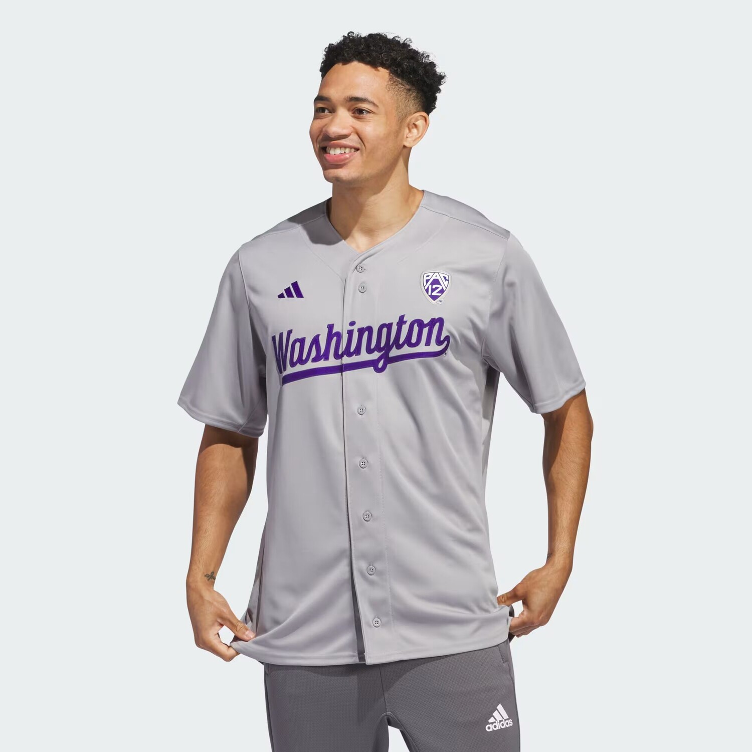 

Вашингтон Бейсбольная майка Adidas, цвет Team Mid Grey