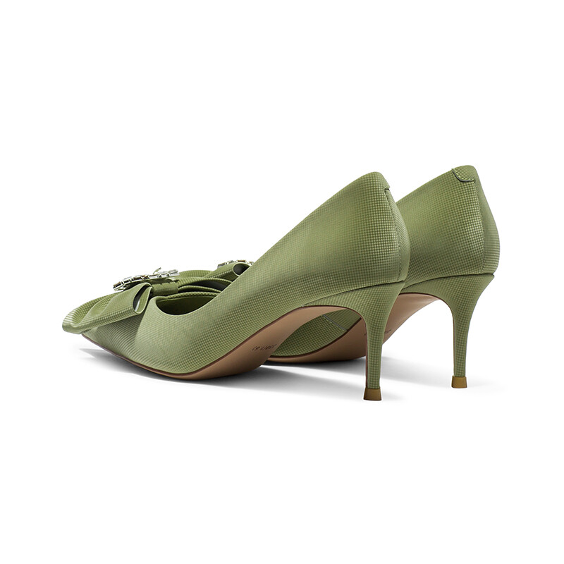 Туфли женские на высоком каблуке Coup De Foudre, цвет Light Green — фото 3