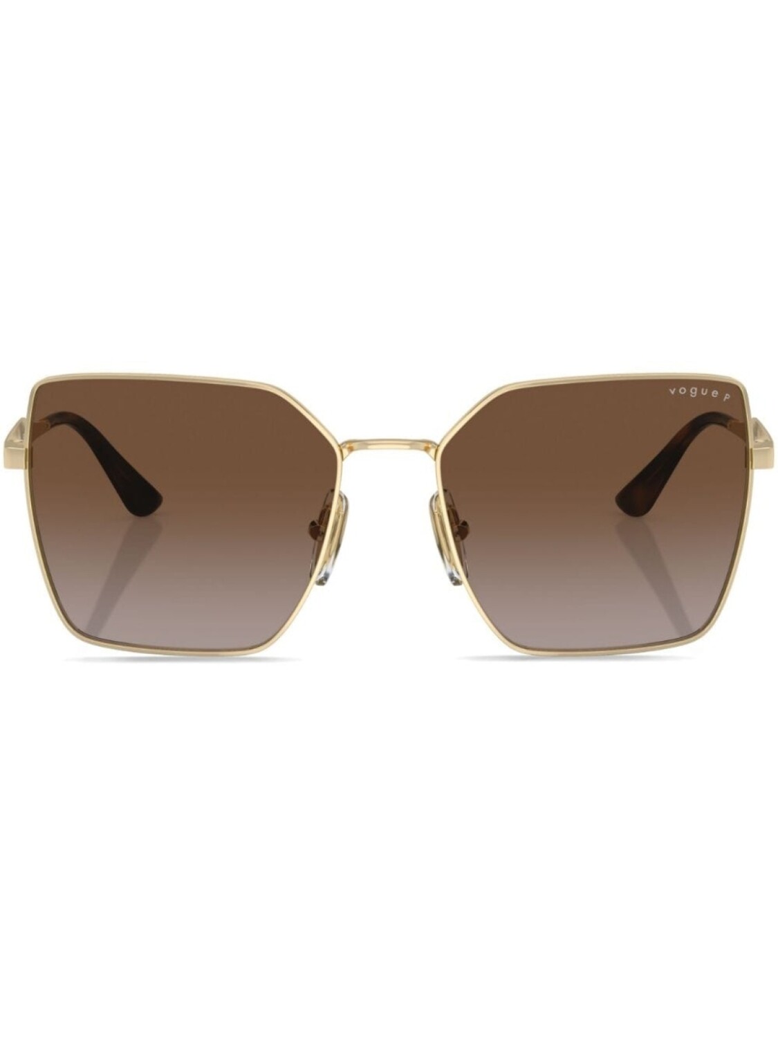 

Vo4284s Солнцезащитные очки в квадратной оправе Vogue Eyewear, золотистый