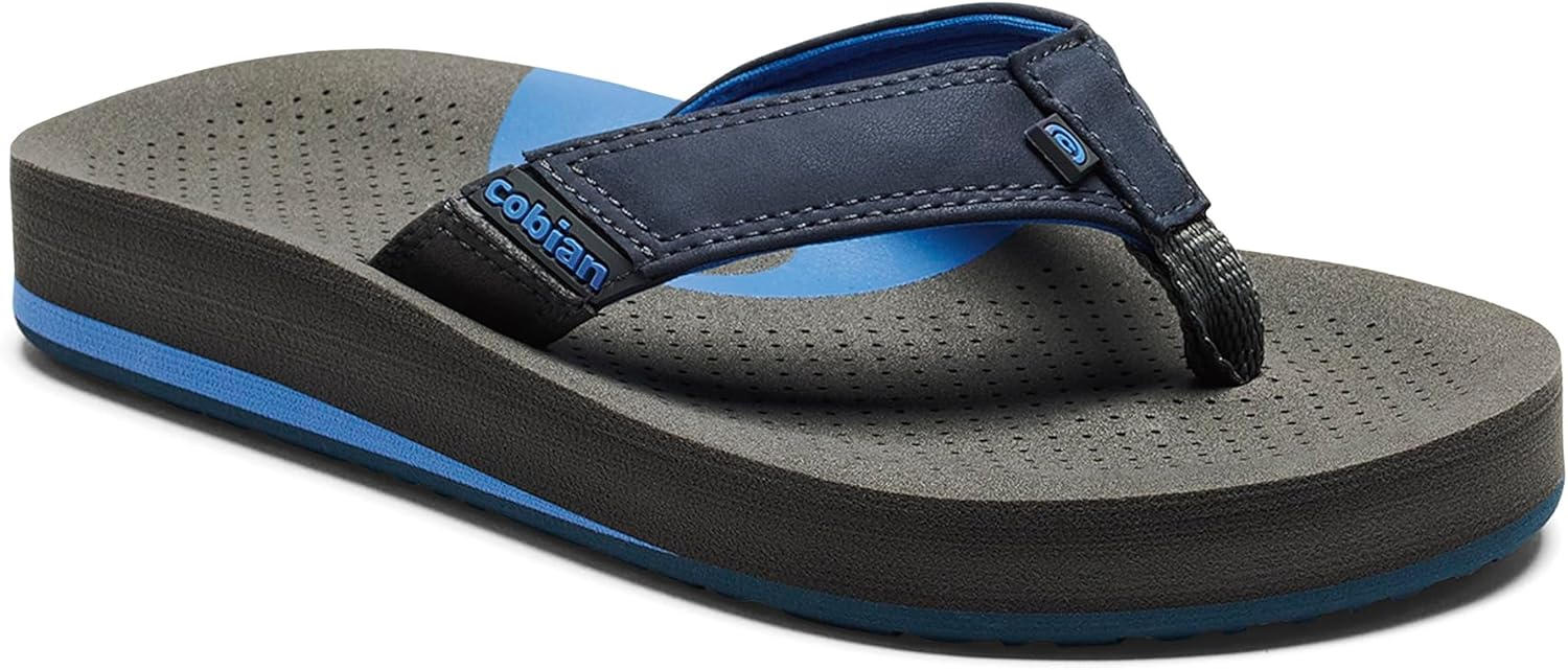 

Cobian ARV 2 Jr. - детские сандалии с поддержкой свода стопы - удобные шлепанцы для детей для пляжа и повседневной игры, синий