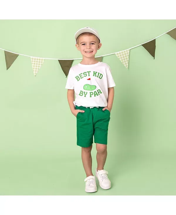 Футболка с коротким рукавом Best kid by par patch - для маленьких и больших детей Sweet Wink, White — фото 2