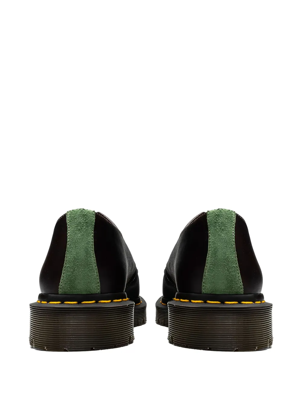 Мужские ботинки Dr. Martens перфорированные кожаные, коричневый — фото 3