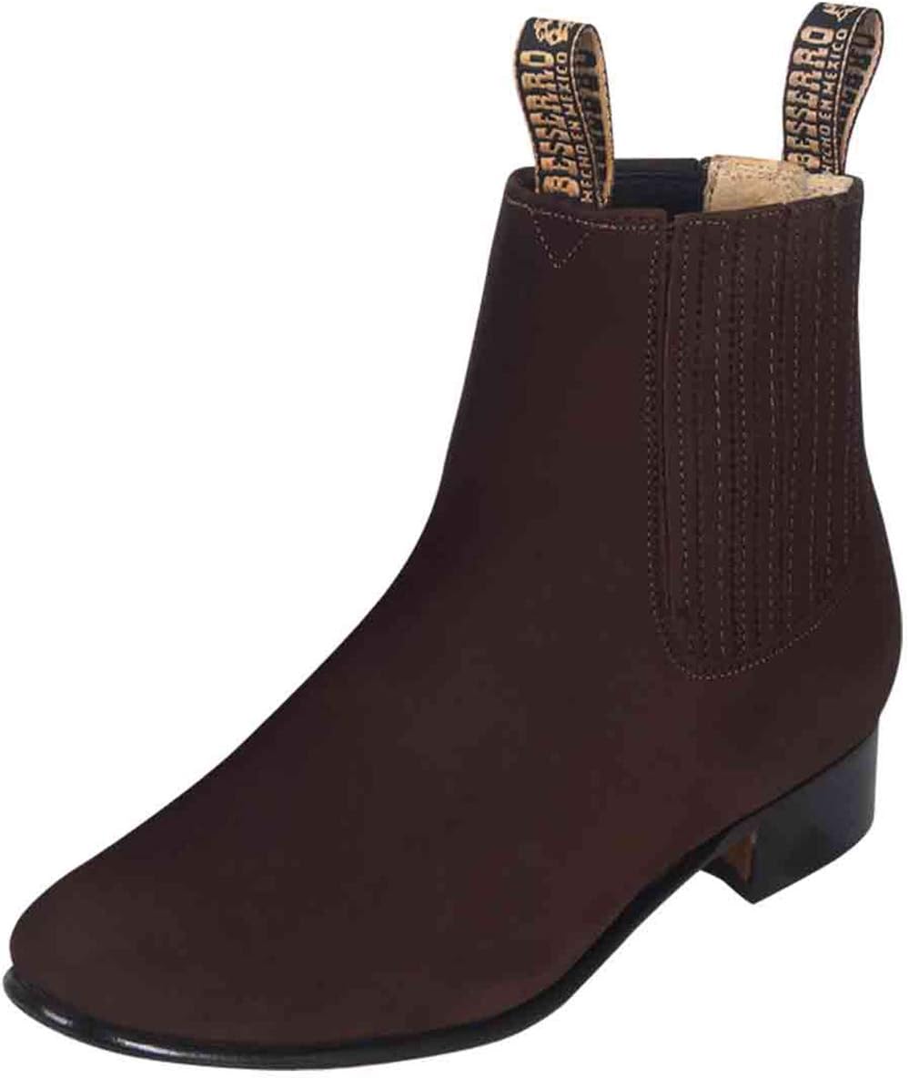 

Мужские ботинки El Besserro Botin Charro из настоящей нубуковой кожи, табак Generic, initial