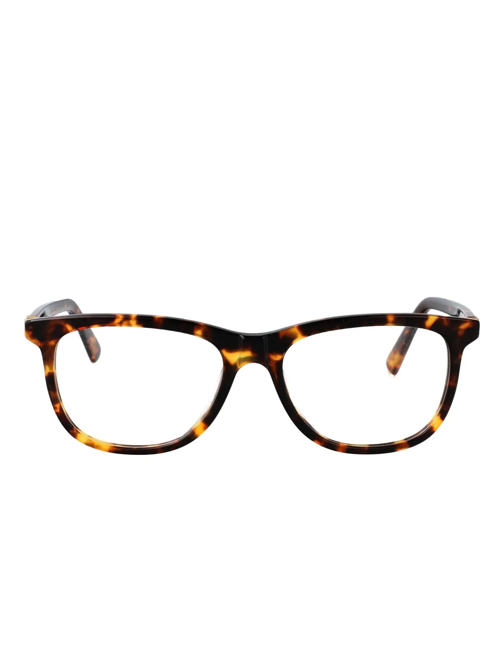 

Очки в круглой оправе черепахового цвета Miu Miu Eyewear, коричневый