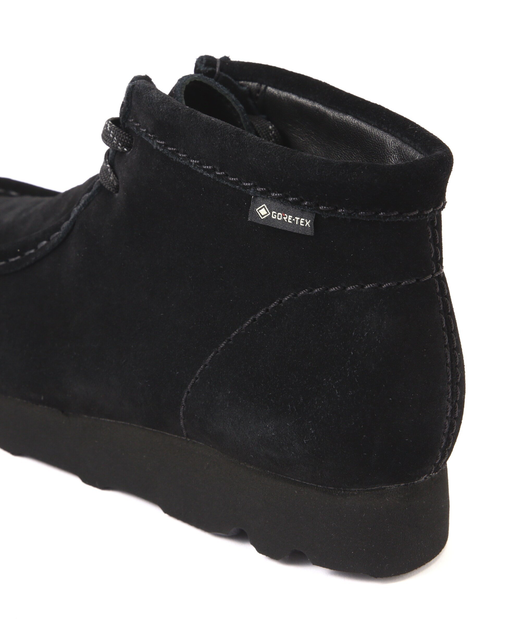 Ботинки Clarks Wallabee GTX Gore-Tex LHP, Black — фото 4