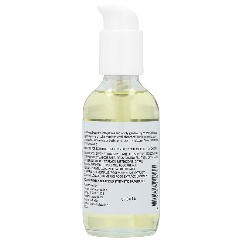 Reshape Plus, Glow + Brightening Vitamin C, осветляющее масло для тела, 112 мл (3,8 жидк. унц.) — фото 2