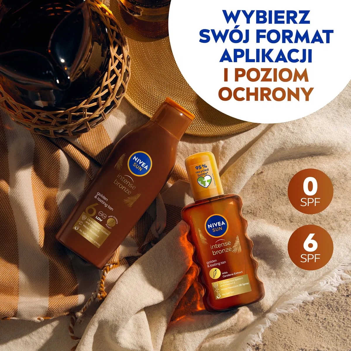 Солнцезащитный лосьон для интенсивного загара «Intense Bronze Carotene» SPF 6 от NIVEA SUN, 200 мл Nivea Sun — фото 4