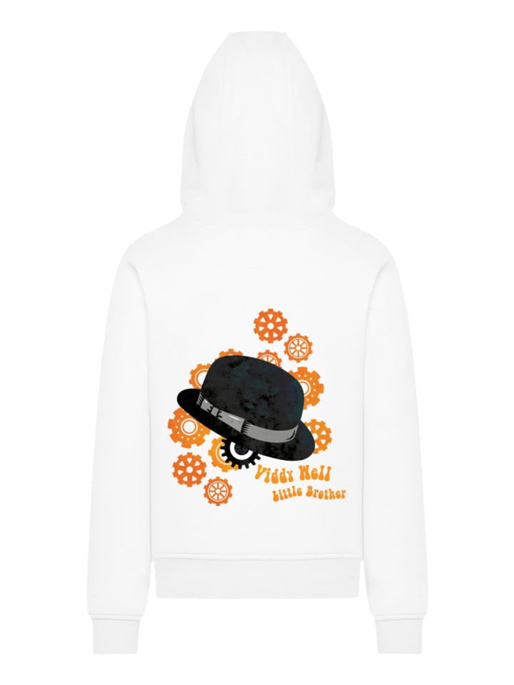 

Толстовка с капюшоном A Clockwork Orange Viddy Well белого цвета F4NT4STIC