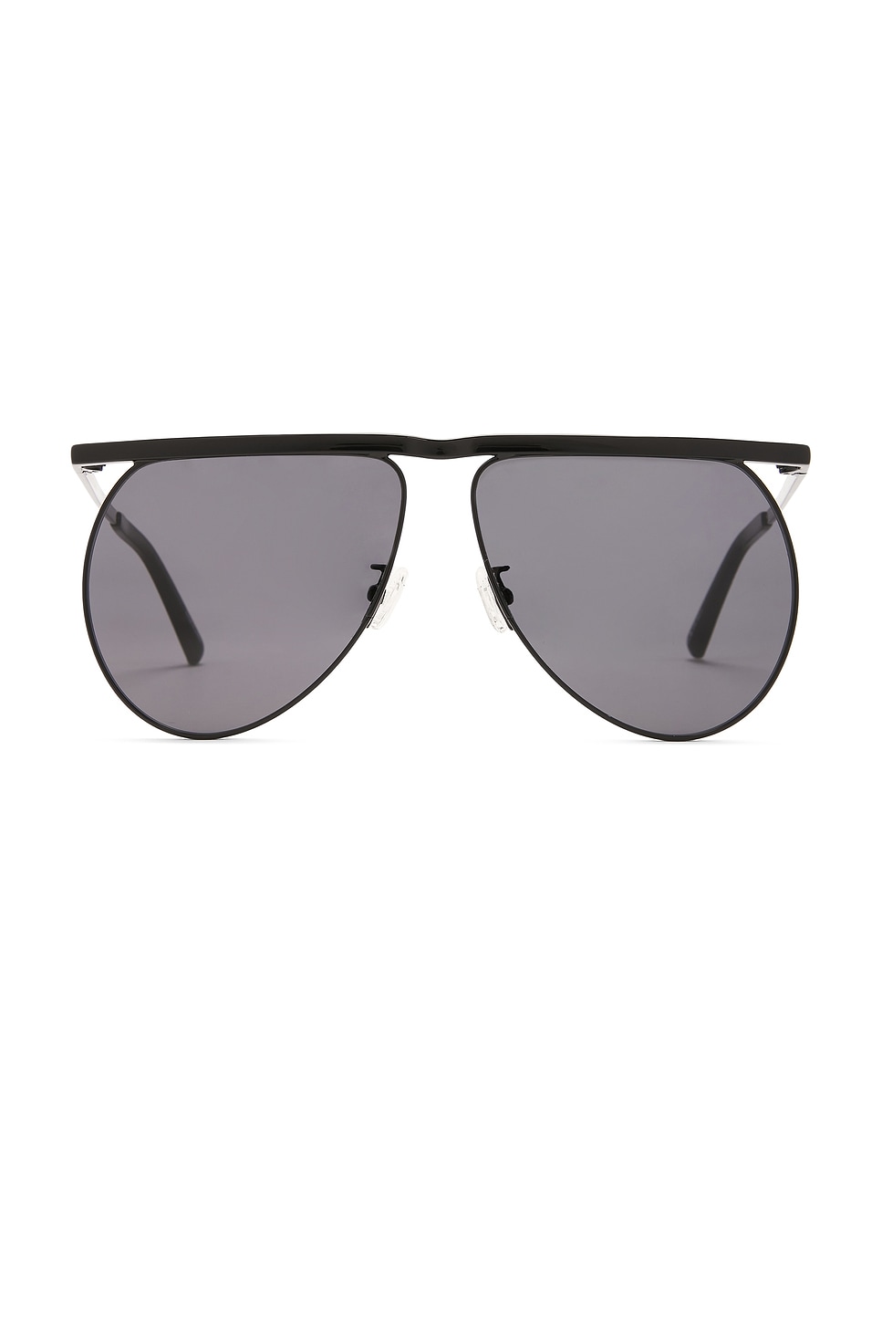 

Солнцезащитные очки Mina The Attico, black & grey