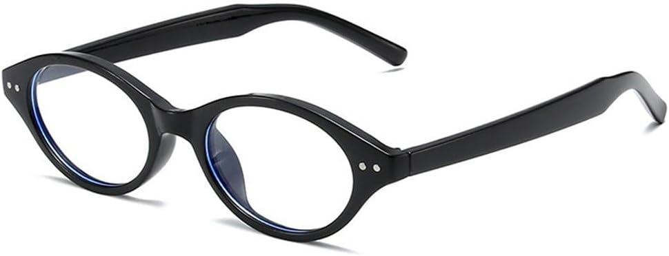 

Женские солнцезащитные очки овальной формы в стиле ретро, ​​конфетные оттенки, защита от УФ-излучения UV400; мужские модные солнцезащитные очки с заклепками SKFGNX, Black Clear