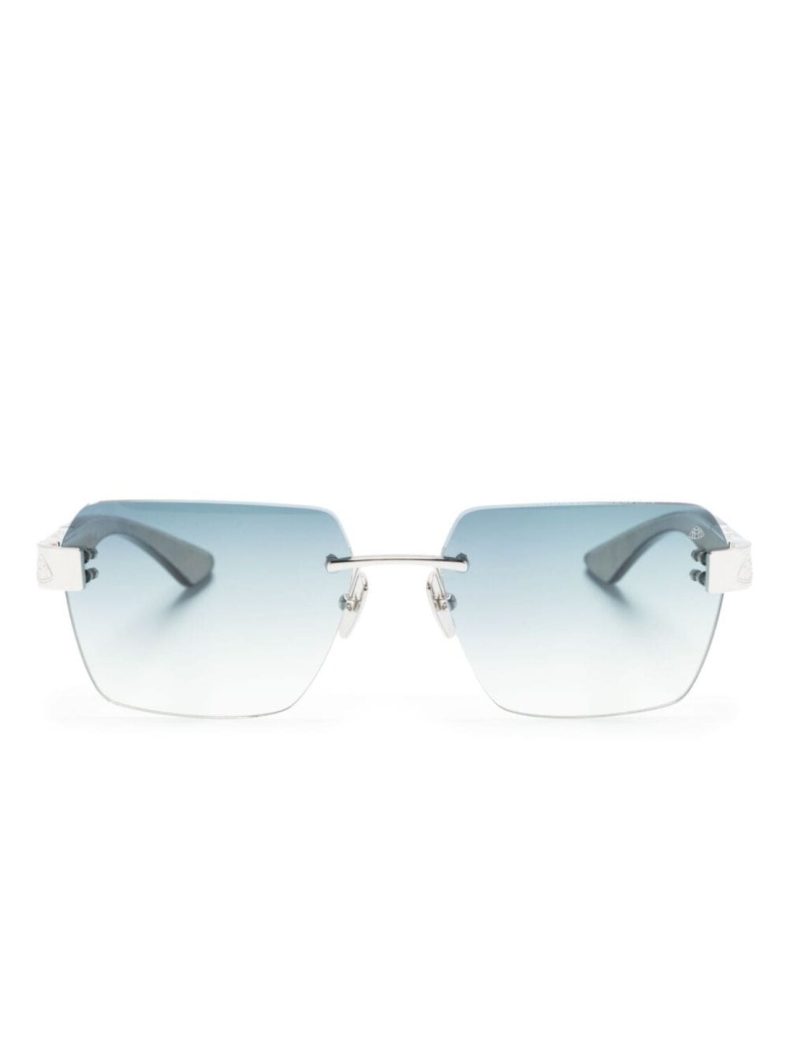 

Maybach eyewear солнцезащитные очки Magic I в безободковой оправе, синий