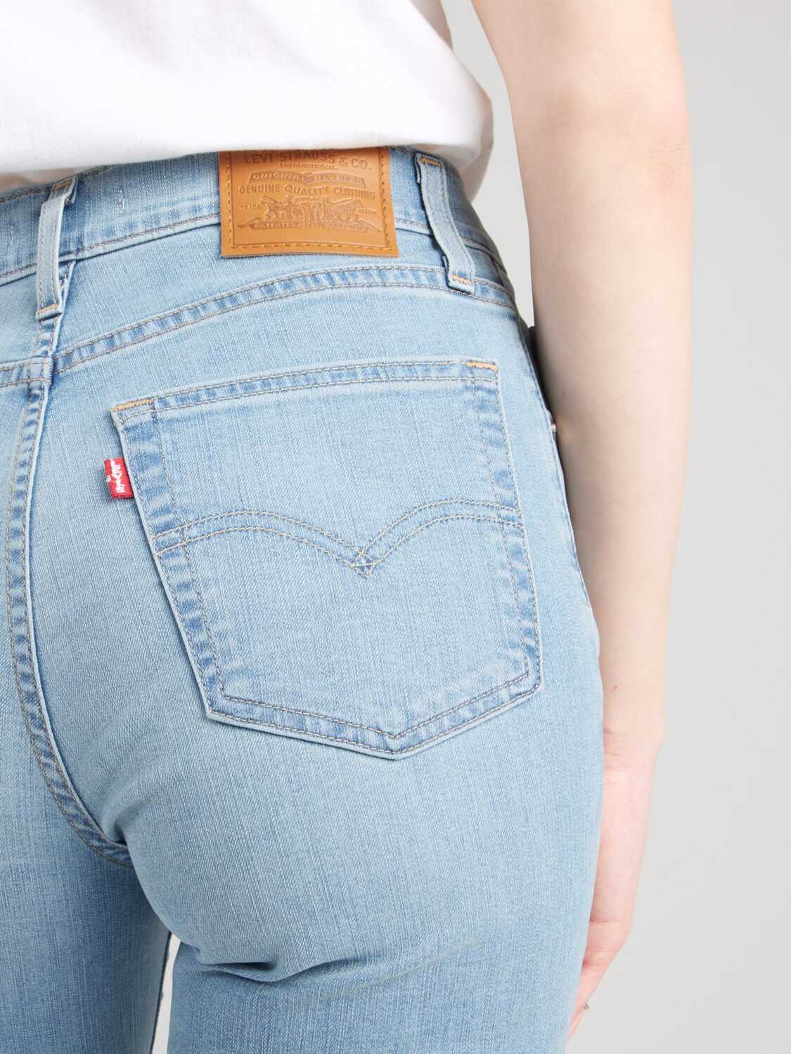 LEVI'S  Джинсы Slim fit '724 High Rise Straight Jeans' в синем дениме — фото 2