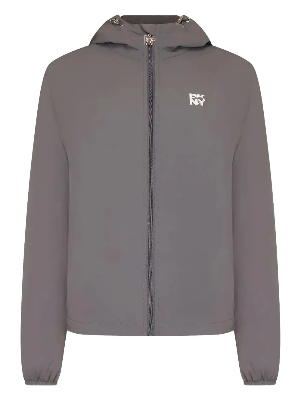 

Куртка на молнии с капюшоном DKNY, серый