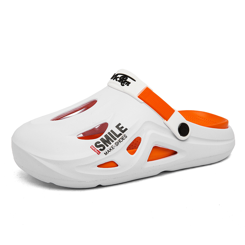 

CariteSport Клоги мужские бело-оранжевые, цвет White Orange