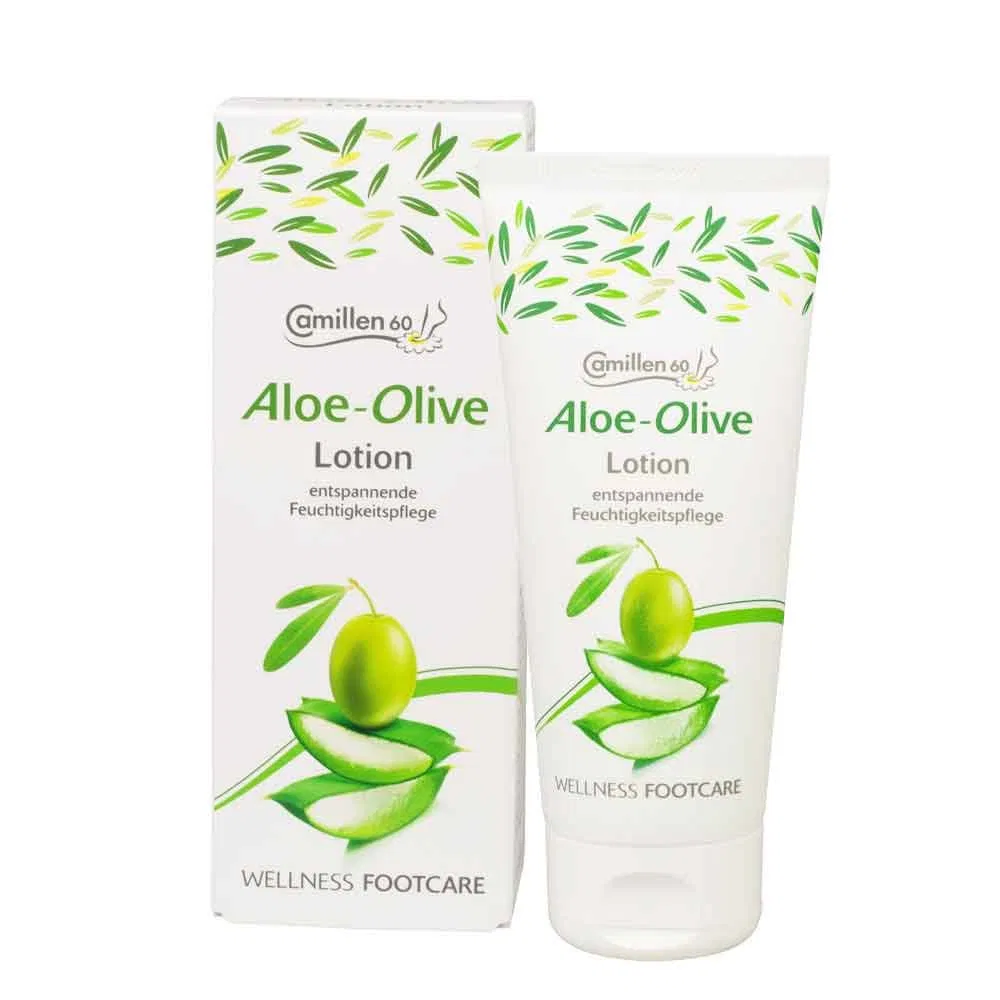 Лосьон для ног с алоэ и оливковым маслом «Aloe, Olive Camillen 60» Camillen 60