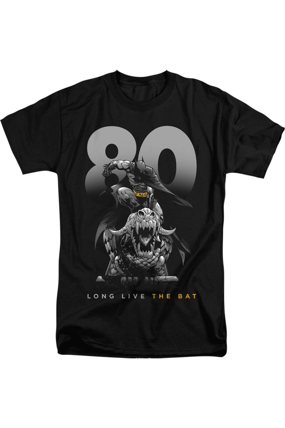 

Футболка Batman Big 80 с коротким рукавом для взрослых Gildan, черный