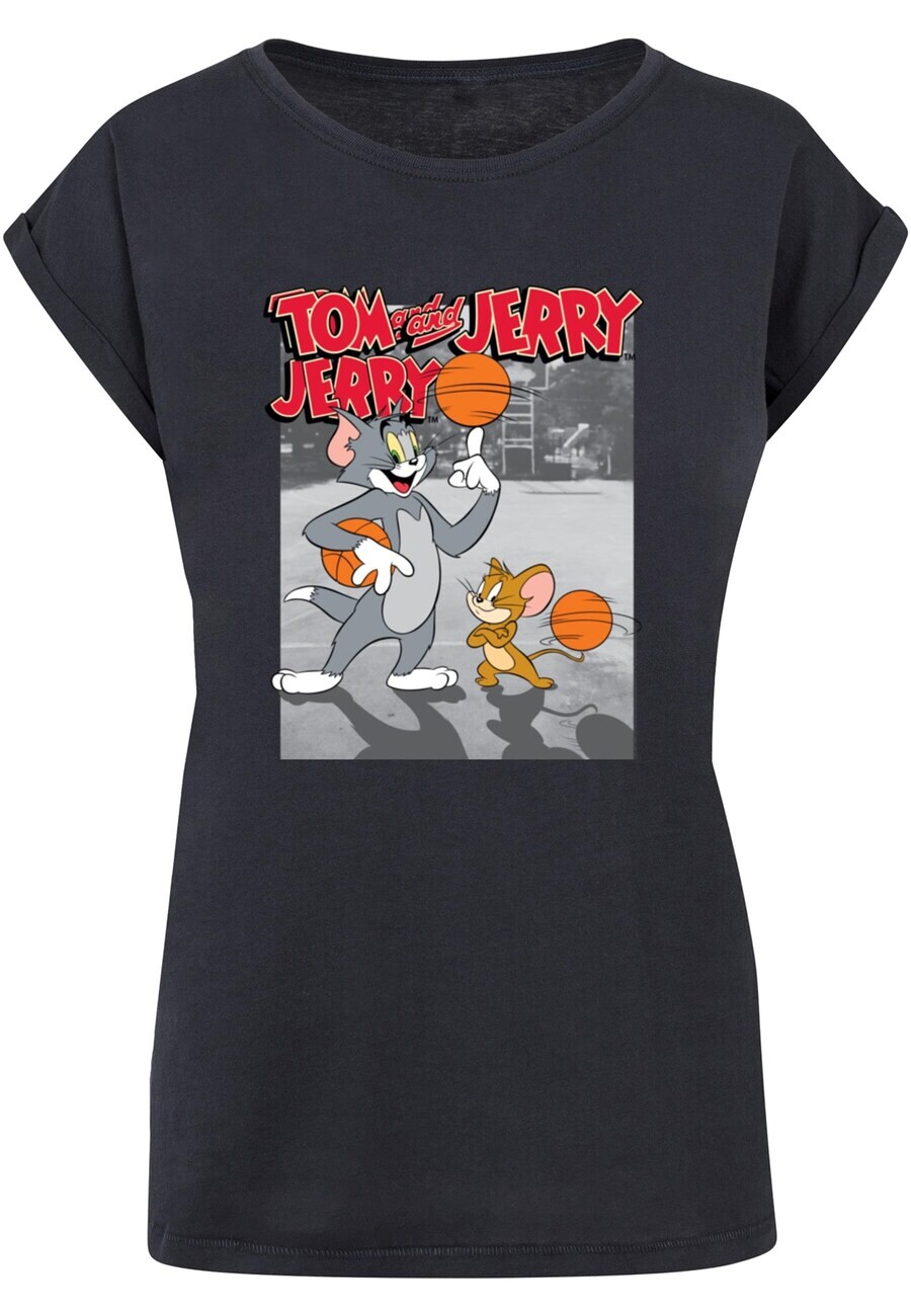 

Футболка ABSOLUTE CULT Shirt Tom and Jerry - Basketball Buddies, темно-синий