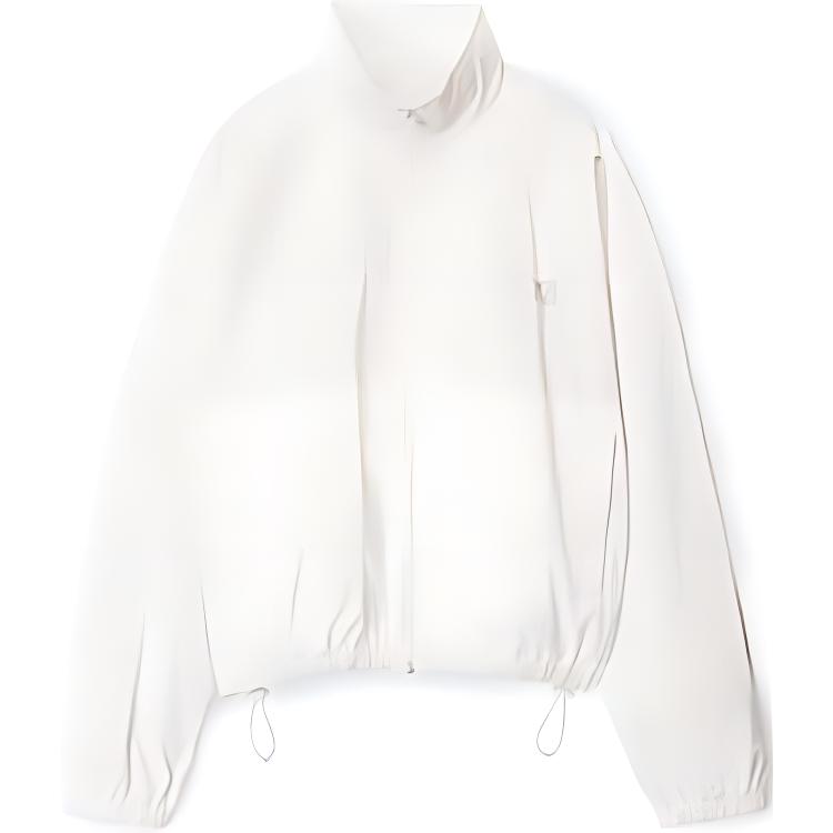 

Замковая спортивная куртка Alexander Wang, белая, Белый, Замковая спортивная куртка Alexander Wang, белая