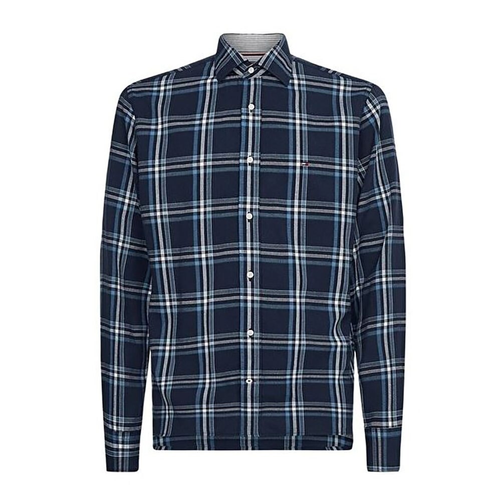 

Рубашка с длинным рукавом Tommy Hilfiger MW0MW20588, синий