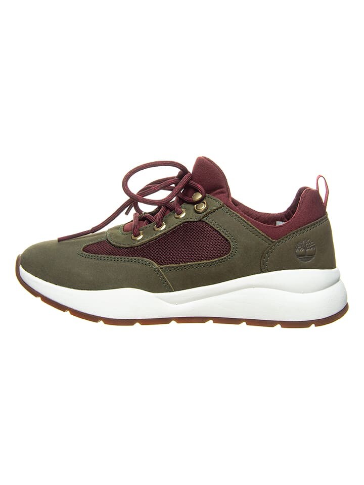 

Низкие кроссовки Timberland Boroughs, цвет oliv/bordeaux