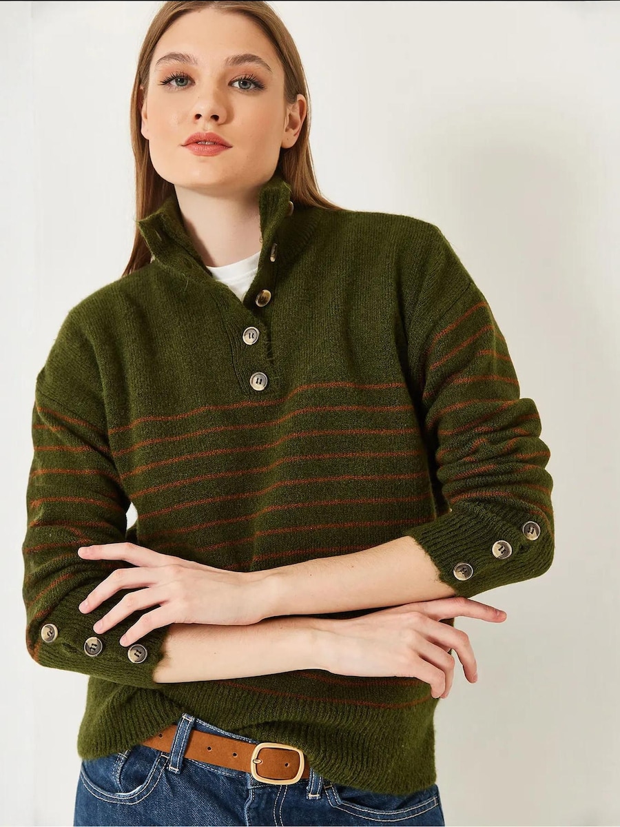 

Свитер Bianco Lucci, оливковый