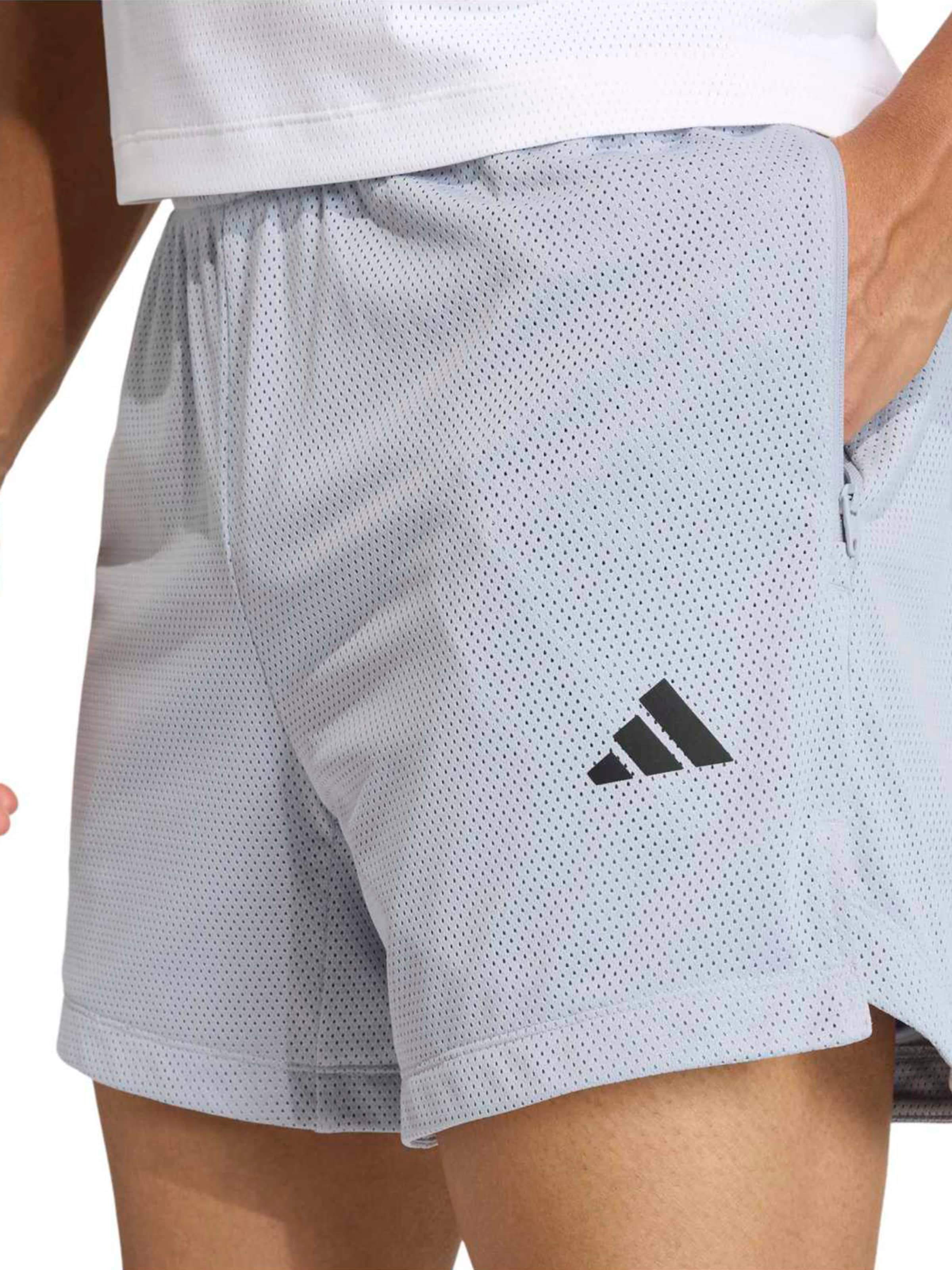 Adidas Performance Обычные тренировочные шорты 'PESS' в светло-сером цвете — фото 2