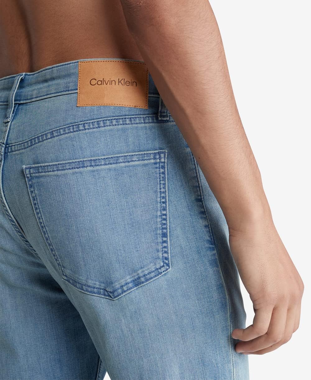 Мужские джинсы Calvin Klein Standard Slim Fit, Allie Indigo — фото 3