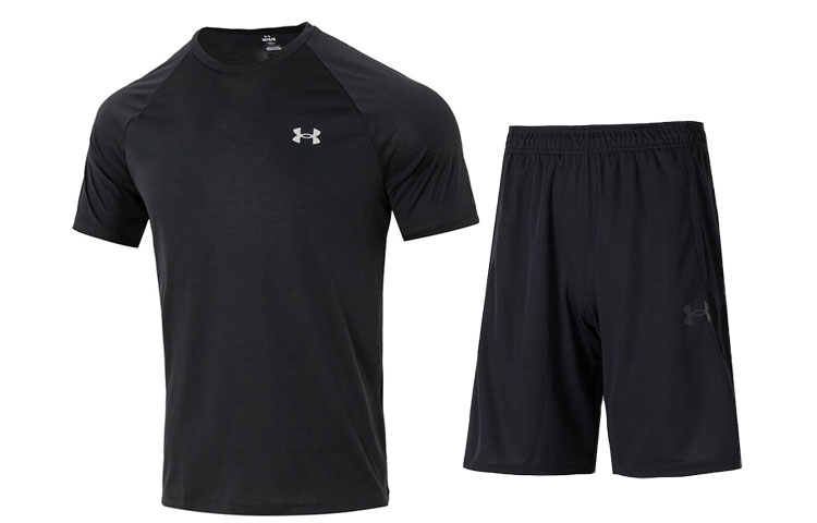 

Мужская повседневная спортивная одежда Under Armour, цвет Black