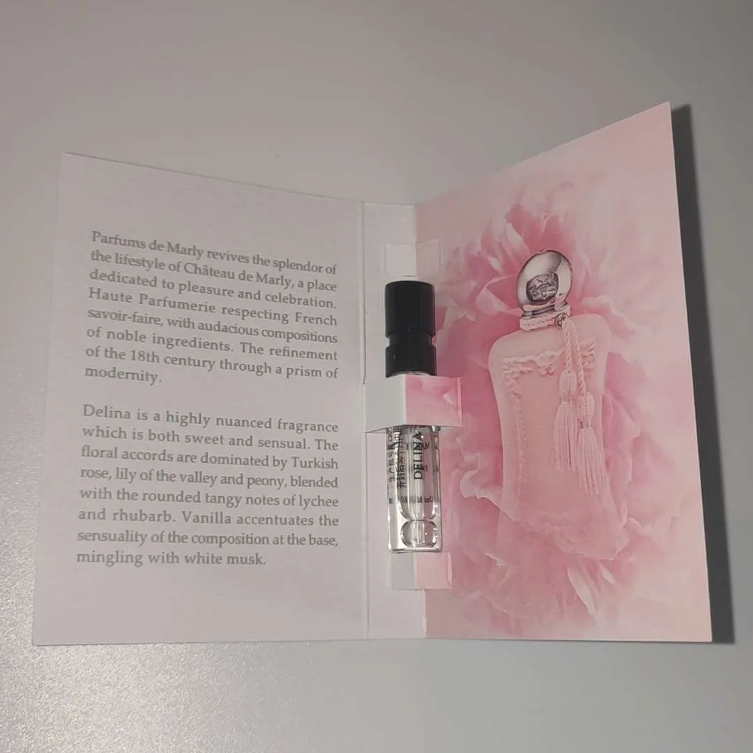 Parfums De Marly Набор пробников духов More Than Rose Eau De Parfum EDP Vanilla Peony 1.5 мл/5 мл, 1.5ml*3 — фото 4