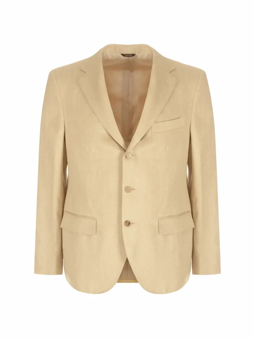 

Однобортный пиджак Torino Loro Piana, жёлтый