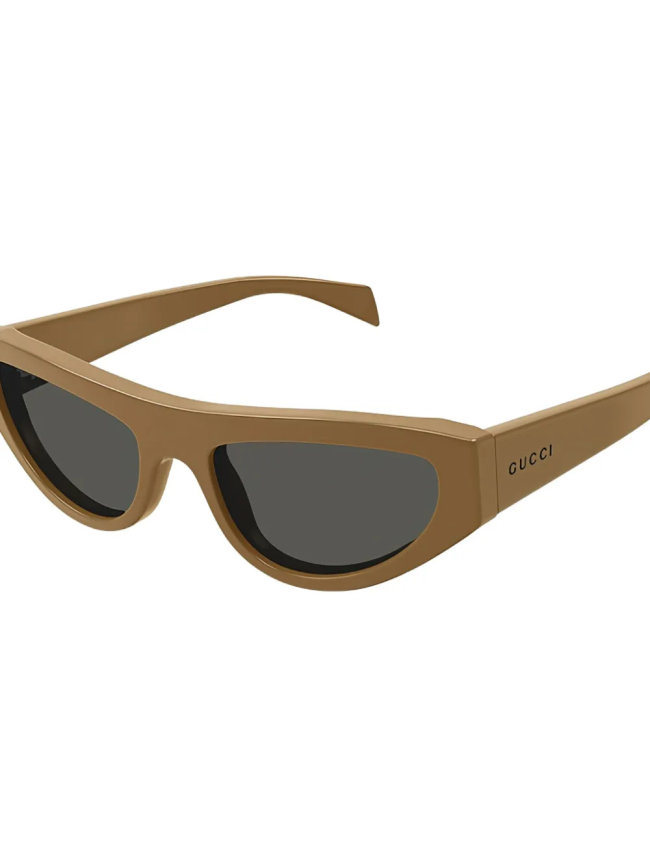 Солнцезащитные очки в оправе «кошачий глаз» Gucci Eyewear, коричневый — фото 2