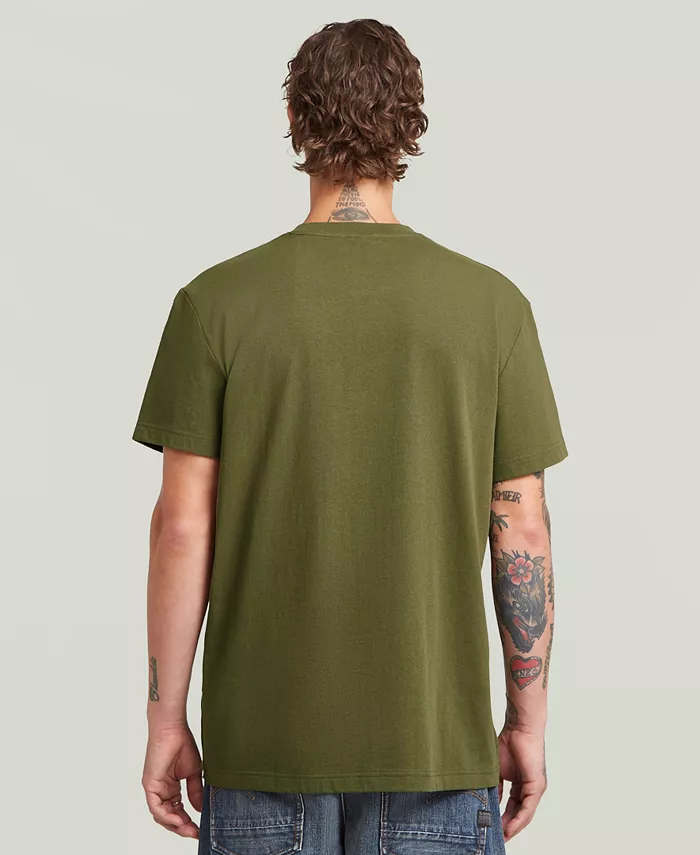 

Мужская футболка Spray G Logo G-Star Raw, зеленый