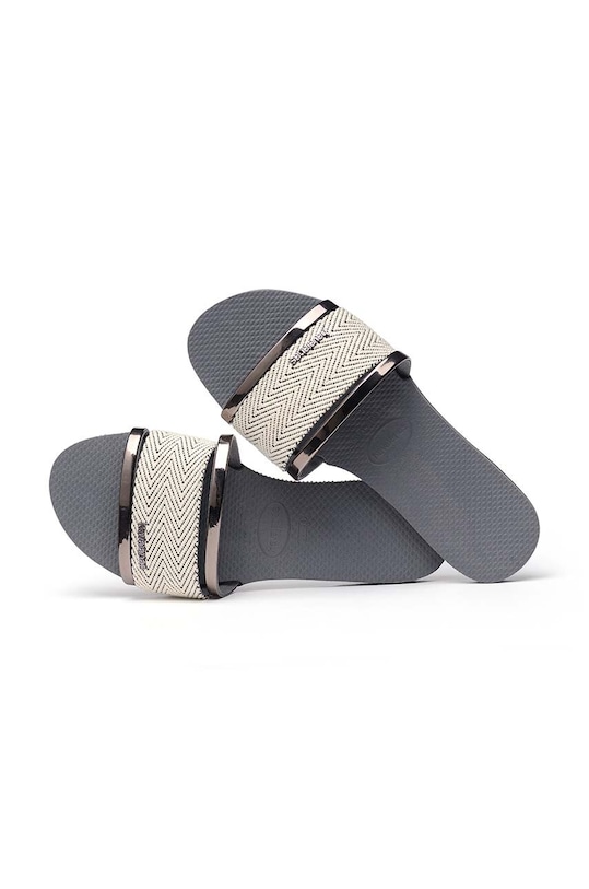 Шлепанцы YOU TRANCOSO PREMIUM Havaianas, серый — фото 4