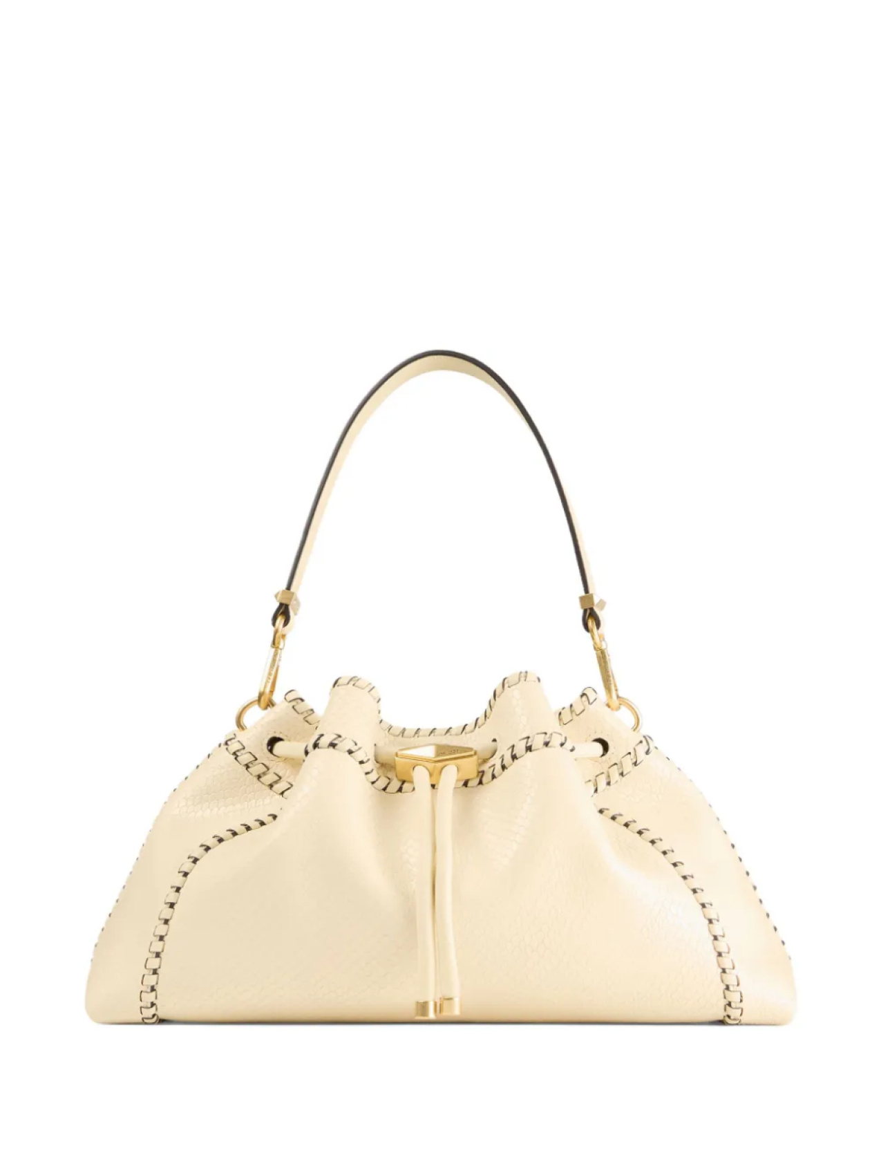 

Сумка через плечо Jimmy Choo Bon Bon с затягивающимся шнурком, нейтральный