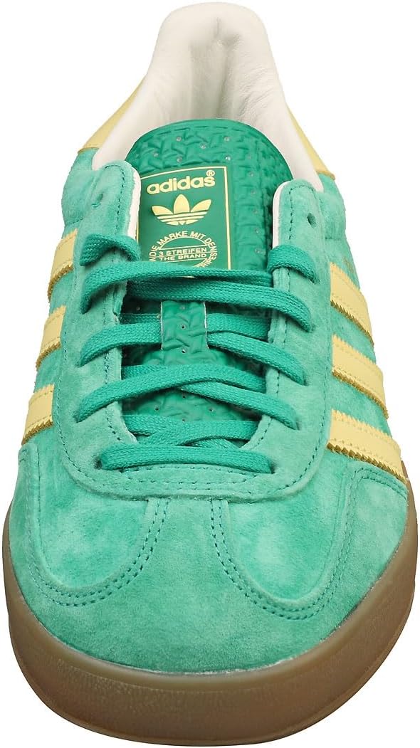 Мужские кроссовки adidas Gazelle, зеленый/желтый — фото 3