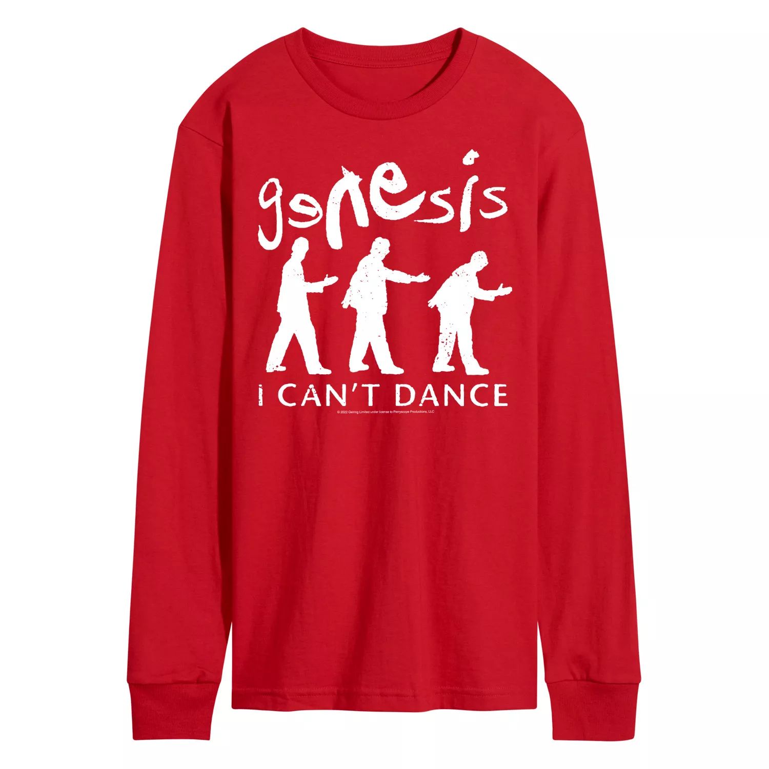 

Мужская футболка Genesis I Can't Dance с длинными рукавами Licensed Character