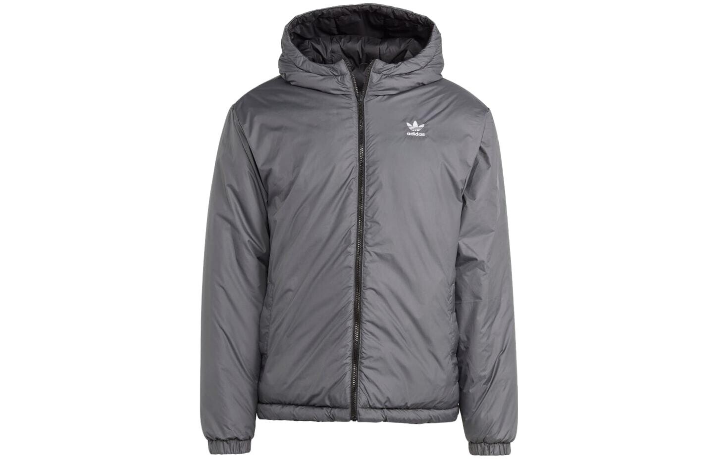 Утепленная куртка с логотипом Adidas Adidas Originals, черный — фото 2