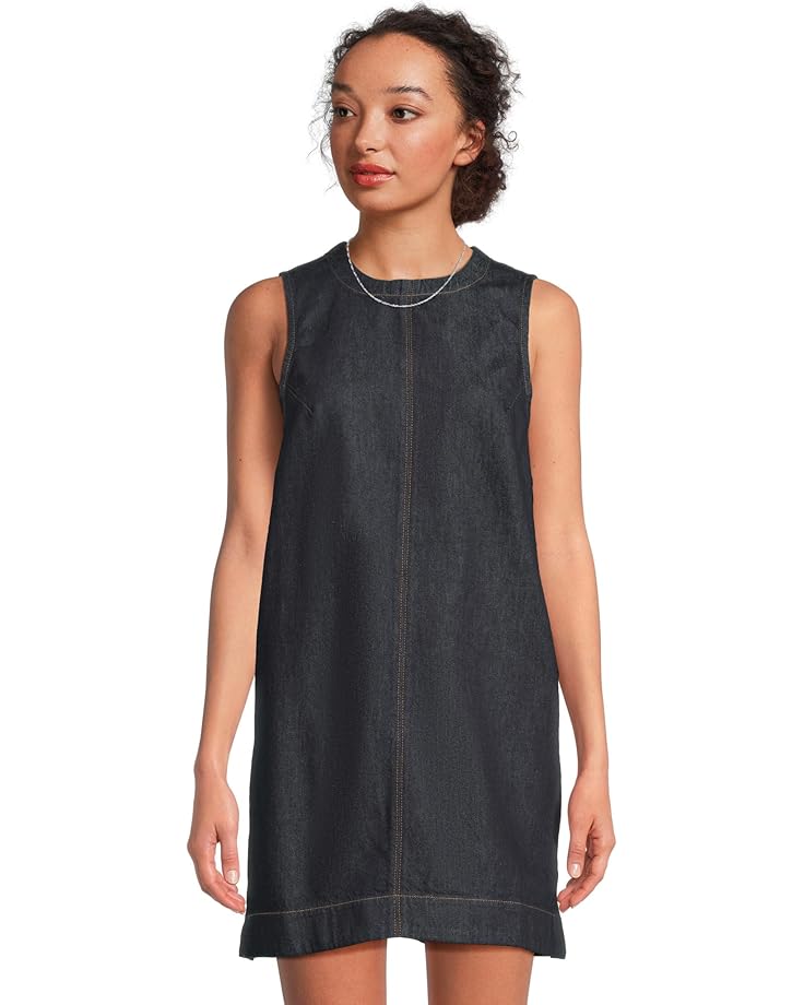 

Платье Madewell Boxy Denim Shell Dress in Rinse, цвет Essex Wash