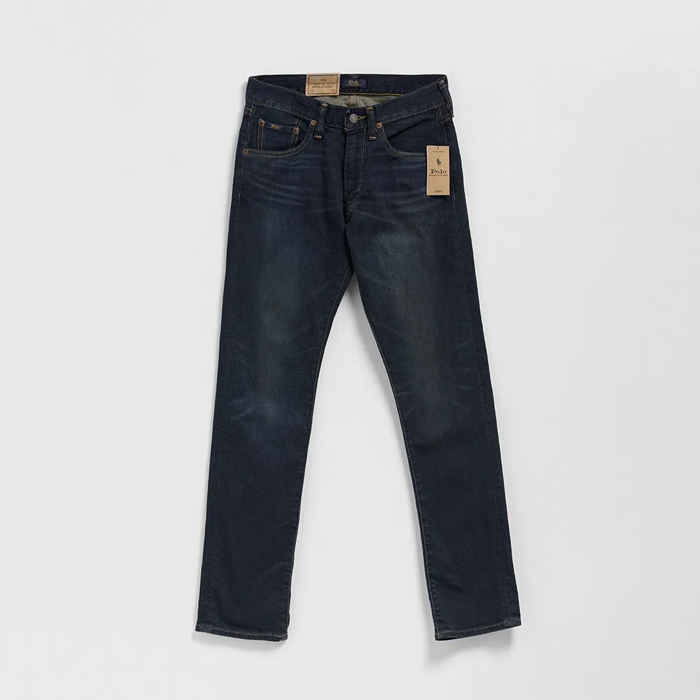Мужские джинсы slim straight синие от Polo Ralph Lauren