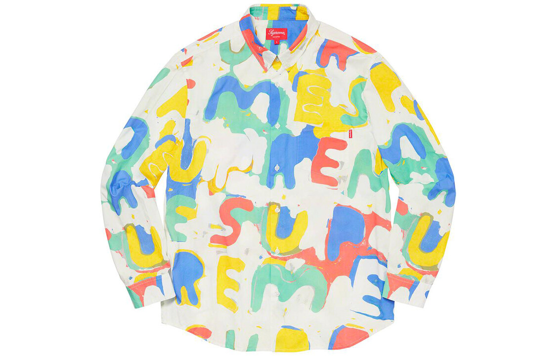 

Рубашка унисекс Supreme, белый