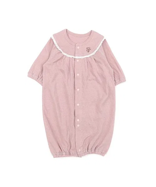 Платье-бенри с жаккардовым узором, Love Design, 80% хлопок 20% шёлк, розовое