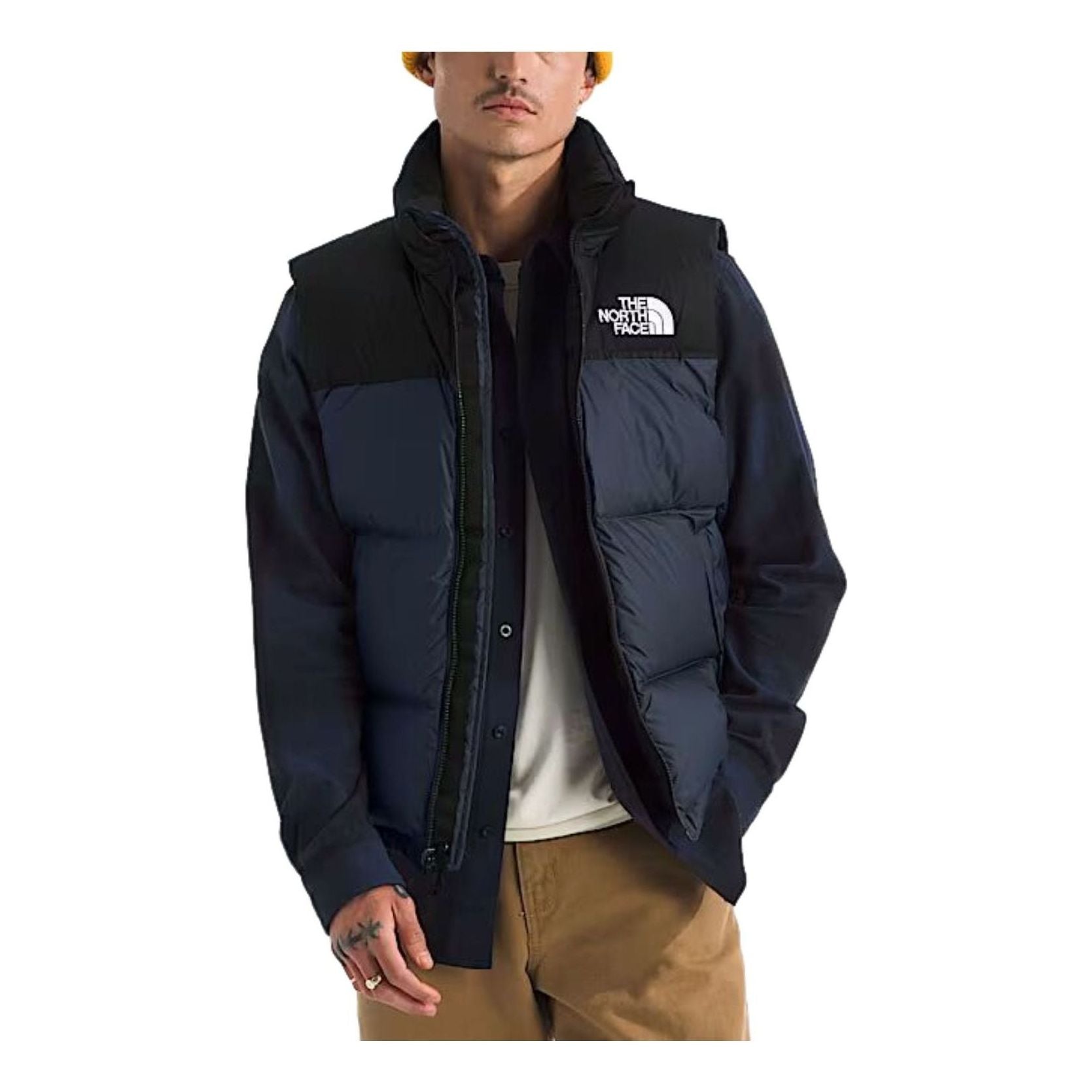 

Жилет The North Face 1996 Retro Nuptse Vest 'Summit Navy TNF Black Recycled Down'