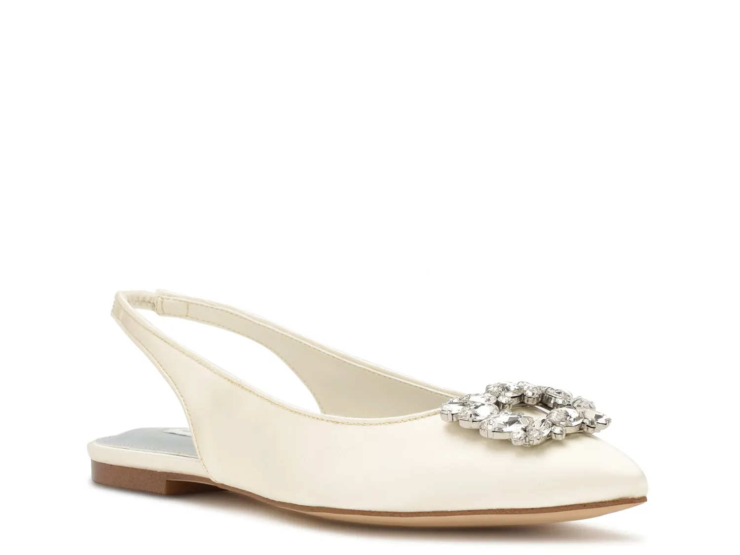 Балетки Blingy Flat Nine West, кремовый
