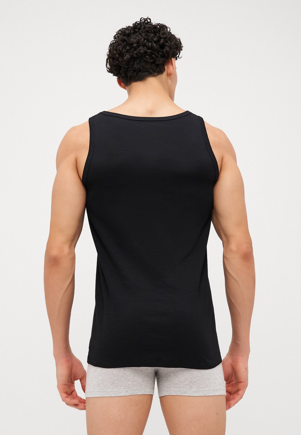 Нижняя футболка TOP 2 PACK Adidas Originals, черный — фото 3