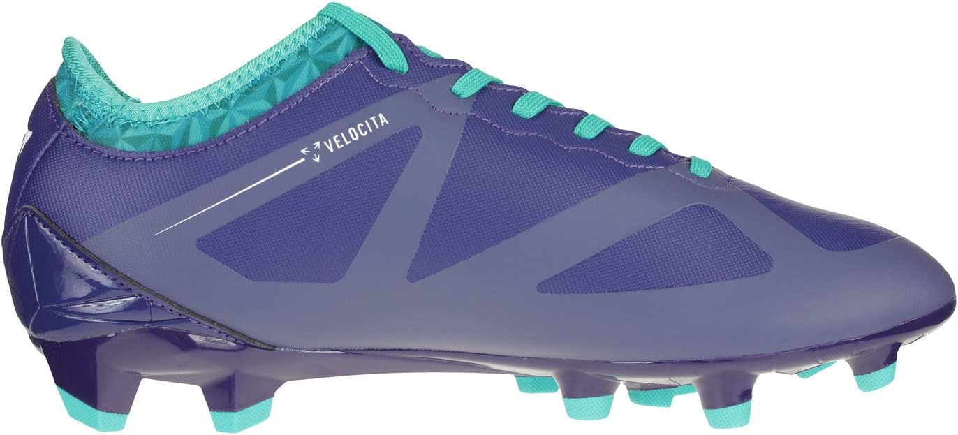 Футбольные бутсы Umbro Velocita III Premier для мужчин, твердая поверхность, Astral Aura/Белый/Керамика/Акай — фото 2