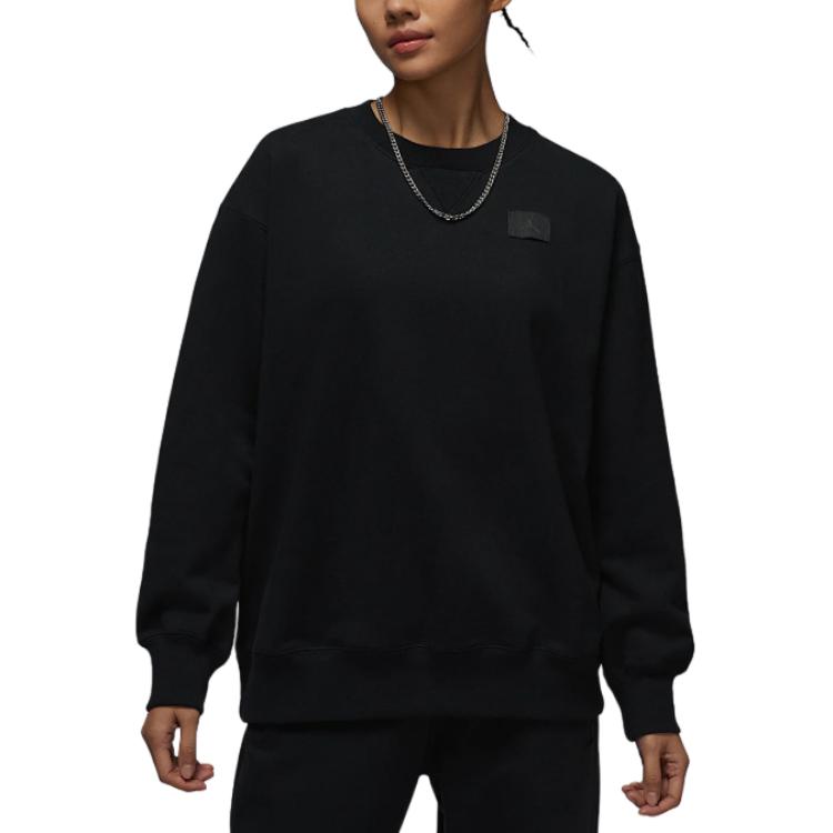 Jordan Толстовка Flight Fleece FW24 женская black — фото 3