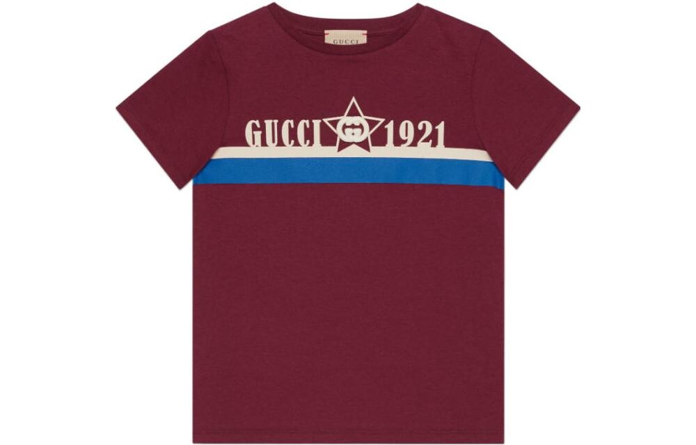 

Футболка детская Gucci, бордовый