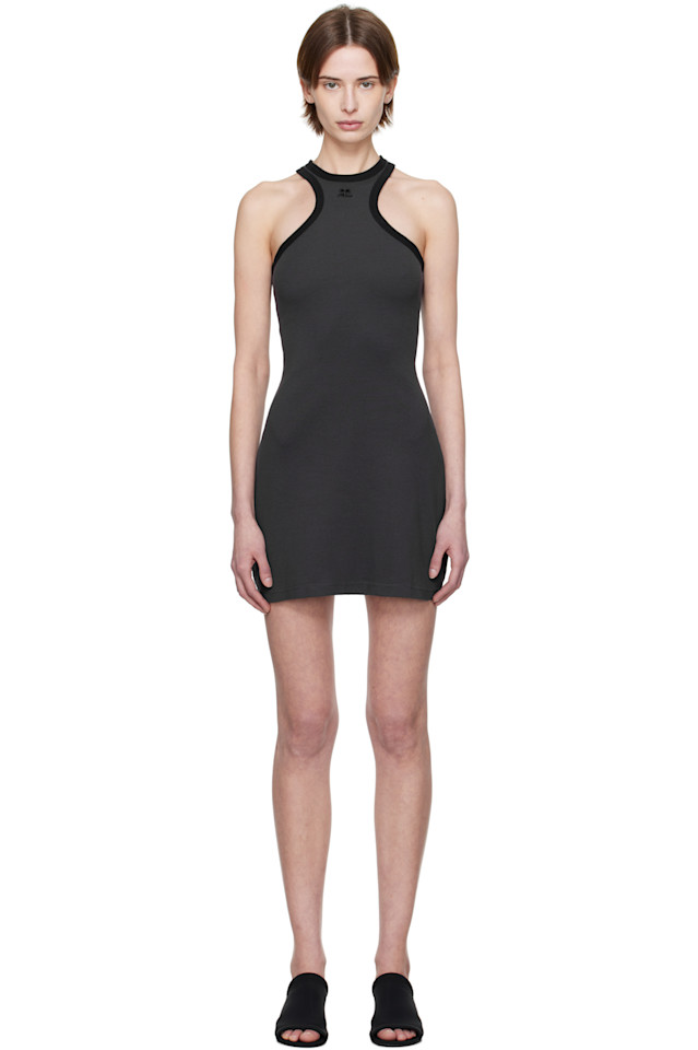 

Мини-платье Scuba Courrèges, мультиколор