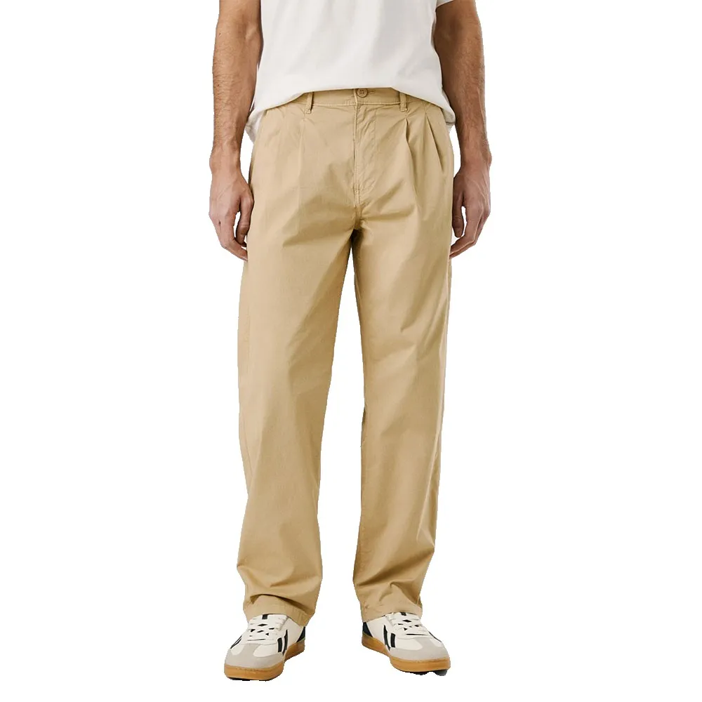 

Брюки Pepe Jeans Relaxed Pleated Poplin, бежевый