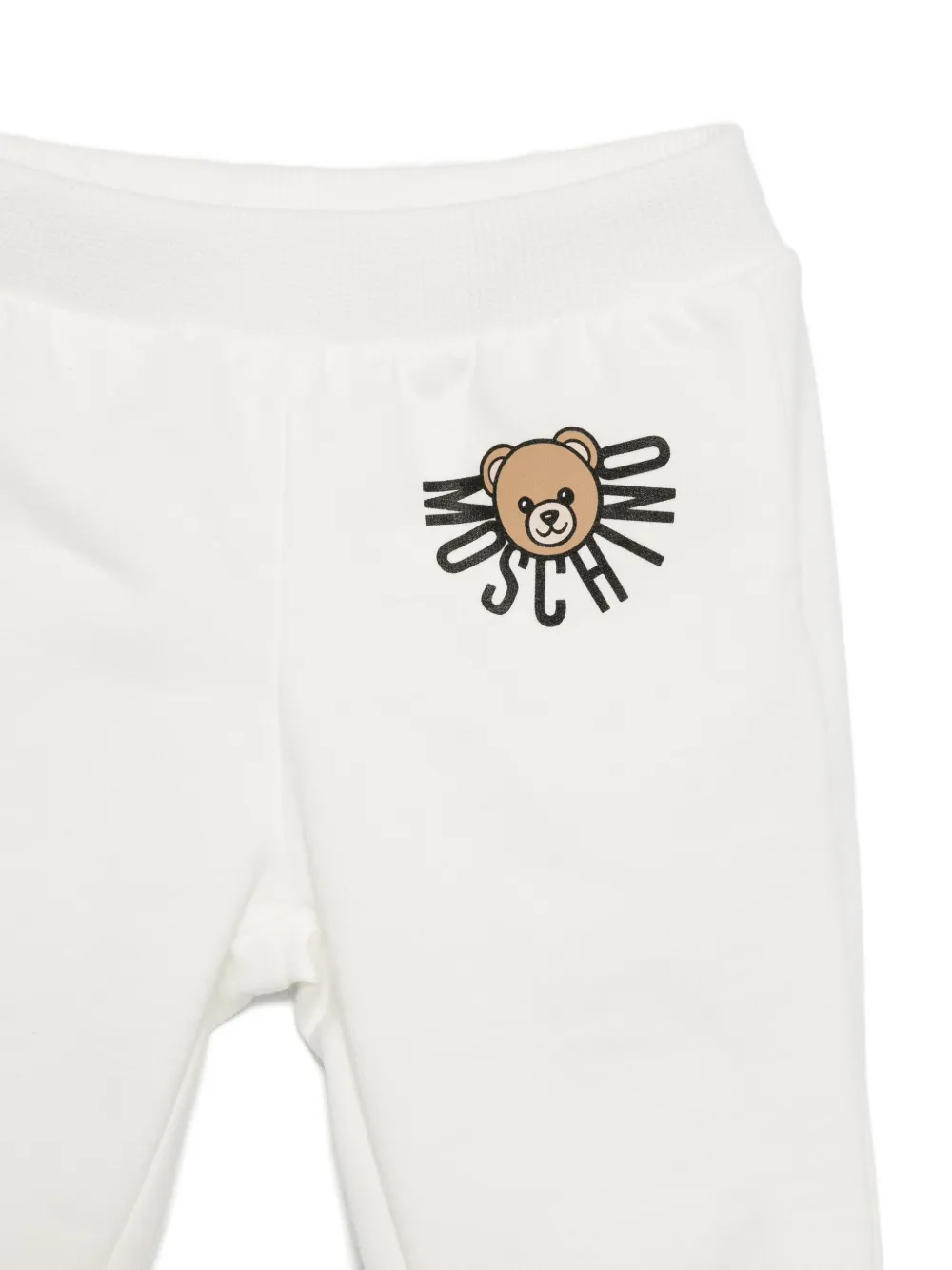 Спортивный костюм с принтом Teddy Bear Moschino Kids, белый — фото 3